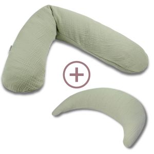 Bundle: Original Theraline + Musselinmond | Musselin | 200 Salbei