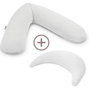 Bundle: Original Theraline + Musselinmond | Musselin | 204 Lichtgrau