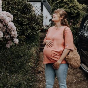 Soulmum Stillshirt | Bamboo Collection | 203 Koralle 