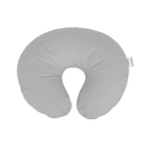 Wynnie Stillkissen | reine Baumwolle | 33 Punkte grau