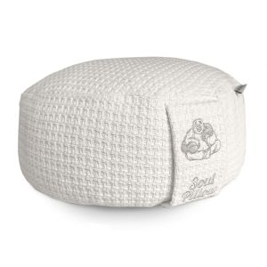 Soul Pillow Meditationskissen & Yogakissen | Feinstrick | 161 Creme
