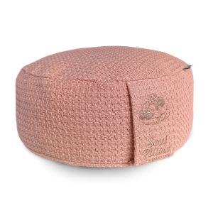 Soul Pillow Meditationskissen & Yogakissen | Feinstrick | 201 Pfirsichrosa 